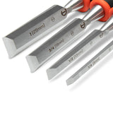Crescent 4 Piece Wood, 1/4", 1/2", 3/4"", 1" Chisel - CWCHS4 Crescent