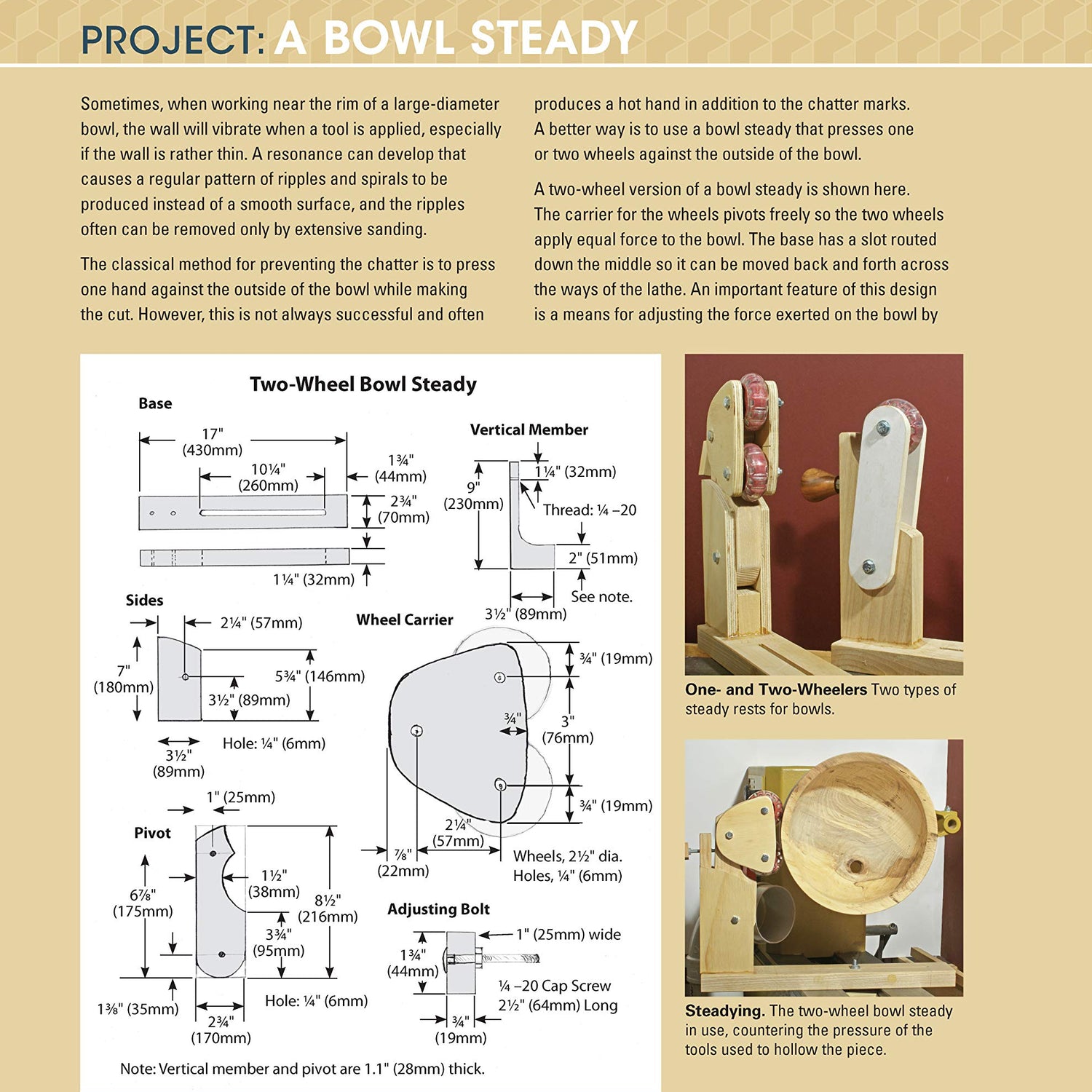 Fixtures and Chucks for Woodturning: Everything You Need to Know to Secure Wood on Your Lathe (Fox Chapel Publishing) Advice, How-Tos, and Fox Chapel Publishing