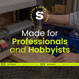 Smithology 12-Inch Planer Blades - for Delta Planer 22-540, 22-547, TP300, Double Edged Planer Knives, Made of High-Carbon Steel, Set of 2 Wood Smithology