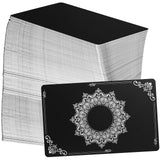 Zonon 200 Pack Engraving Aluminum Plates for CNC Engraver Laser Crafting Multipurpose Metal Metal Business Cards Sheets Engraving DIY Gift Cards 86 x Zonon