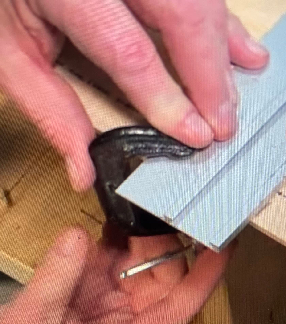 Swanson Tool Co CG100 Anodized Aluminum 100 inch Cutting Guide with joiner bar, (2) C-clamps and (4) thumb screws Swanson Tool Co., Inc