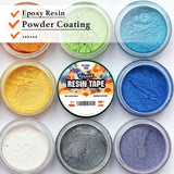 TSSART Resin Tape for Epoxy Resin Molding - Silicone Thermal Adhesive Tape, Oxidation and High Temperature Resistance Easy Peeling, Epoxy Release TSSART