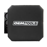 OEMTOOLS 24994 Workshop Creeper Seat (Black), Mechanics Stool with Wheels, Rolling Work Seat with Built In Toolbox, Mechanic Roll Chair with OEMTOOLS