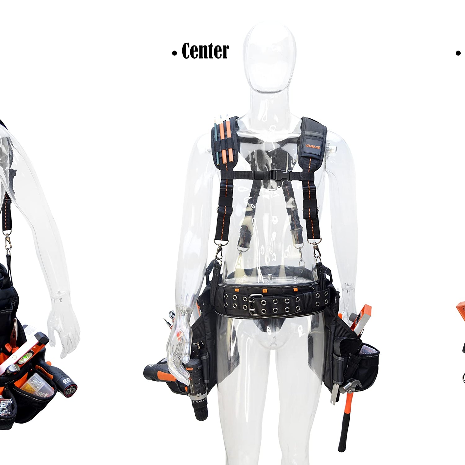 Tool belt with suspenders, Tool belt suspenders, Carpenter tool belt, Framers tool belt, Scaffold tool belt, Construction tool belt, Tool belt pouch, WELKINLAND