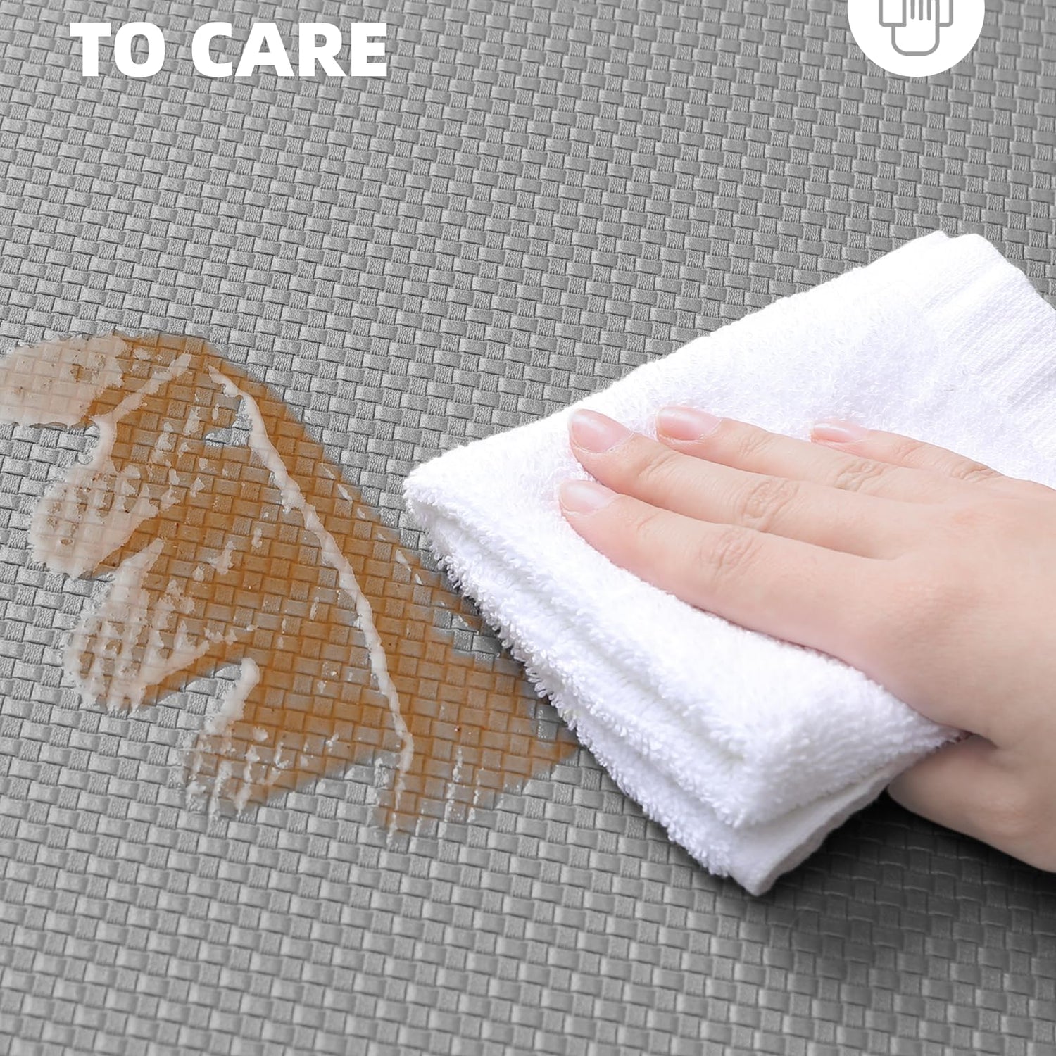 Color&Geometry Kitchen Rugs, Kitchen Rug Set 2 Piece Kitchen Runner Rug Kitchen Floor Mat, Cushioned Anti Fatigue Kitchen Mat Non Skid Waterproof Color&Geometry