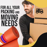 Orange Kraft Paper Roll 17.75" X 1320" (110' Ft) Colored Paper Roll - Kraft Wrapping Paper Perfect as Shipping Paper - Packing Paper Roll - Craft Crown Display