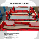 Tuck Tape Construction Sheathing Tape, Epoxy Resin Tape, 2.4 in x 180 ft (Red) Tuck Tape