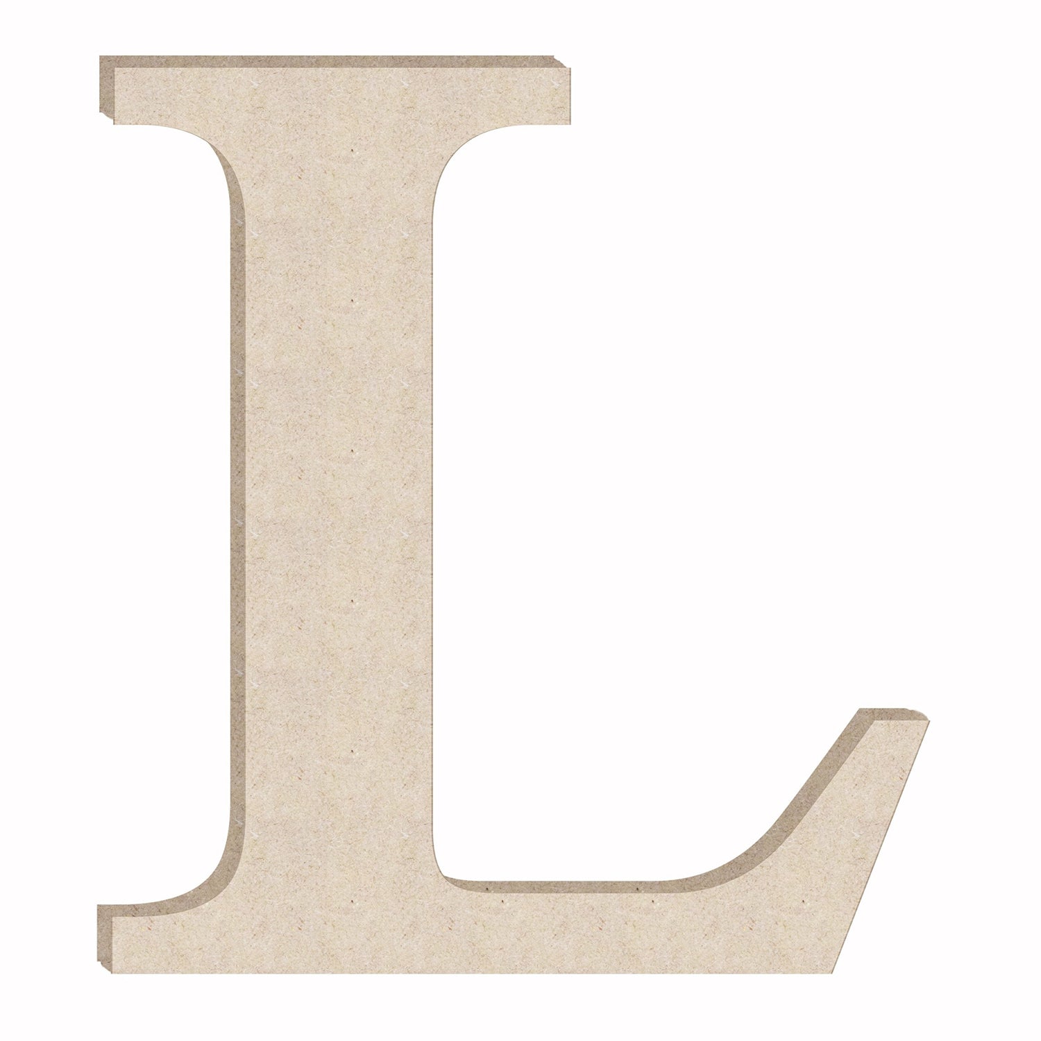 Wooden Letters Unfinished 24'' Times L Craft, Blank Wood Monogram Alphabet Letter Wall Art, DIY NEXTCraft