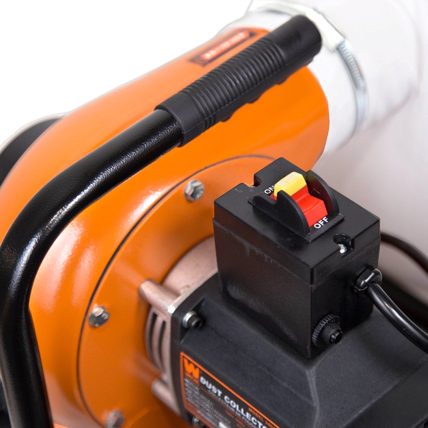 WEN DC3401 5.7-Amp 660 CFM Rolling Dust Collector with 12-Gallon Bag and Optional Wall Mount , Black WEN