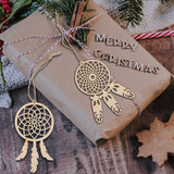 Holibanna Decorative Hanging Ornaments 4 Sets/ 40pcs Wooden DIY Dream Catchers Kits Unfinished Wood Dream Catchers Hanging Decorations Wood Slices Holibanna