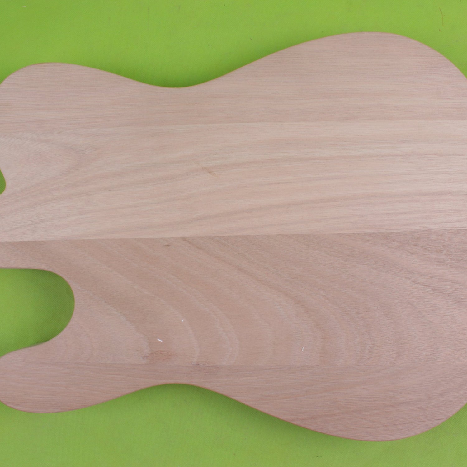Yinfente Electric Guitar Body Replacement Mahogany Maple wood Guitar Body For Tele Unfinished 25.5 Inch yinfente