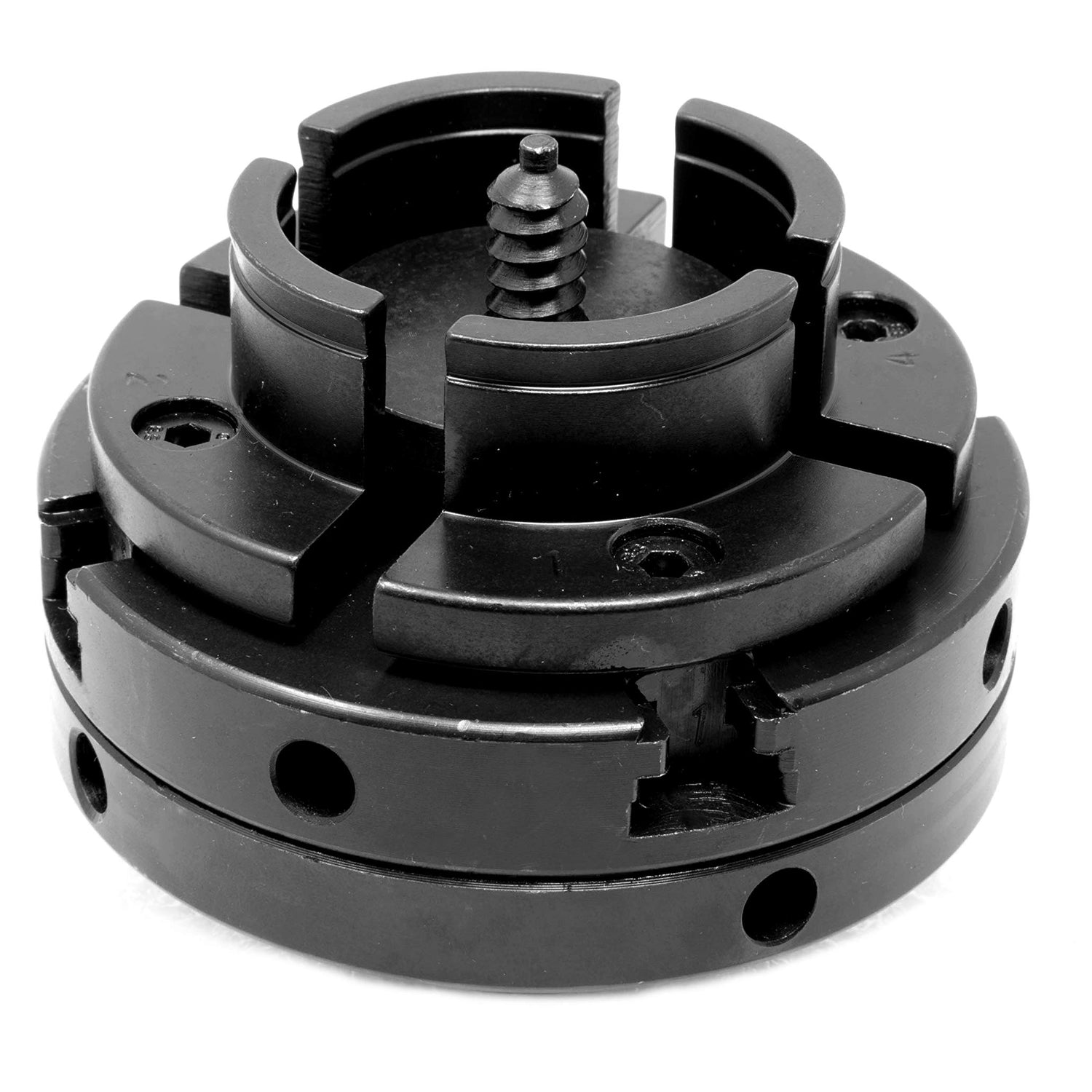 WEN LA4444 4-Inch 4-Jaw Self-Centering Chuck Set with 1-Inch x 8TPI Thread WEN