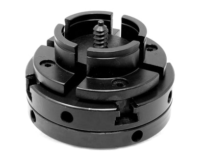 WEN LA4444 4-Inch 4-Jaw Self-Centering Chuck Set with 1-Inch x 8TPI Thread - WoodArtSupply