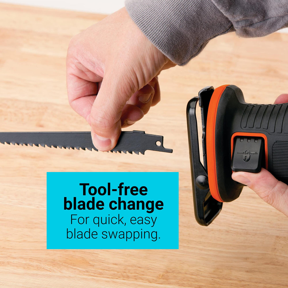 BLACK+DECKER 20V MAX* POWERCONNECT 7/8 in. Cordless Reciprocating Saw (BDCR20B) BLACK+DECKER