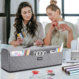 AMOIGEE Dust Cover for Cricut Explore Air 2, Cricut Maker,Cricut Explore 3,Cricut Maker, Maker Cover With Pockets for Cricut Accessories and Supplies AMOIGEE