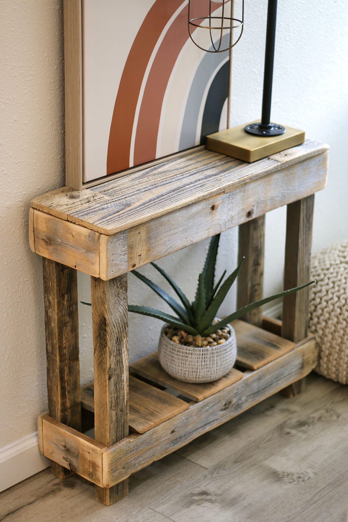 Luxe Accent Side Table (Natural) Doug and Cristy Designs