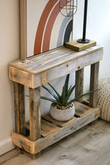 Luxe Accent Side Table (Natural) Doug and Cristy Designs