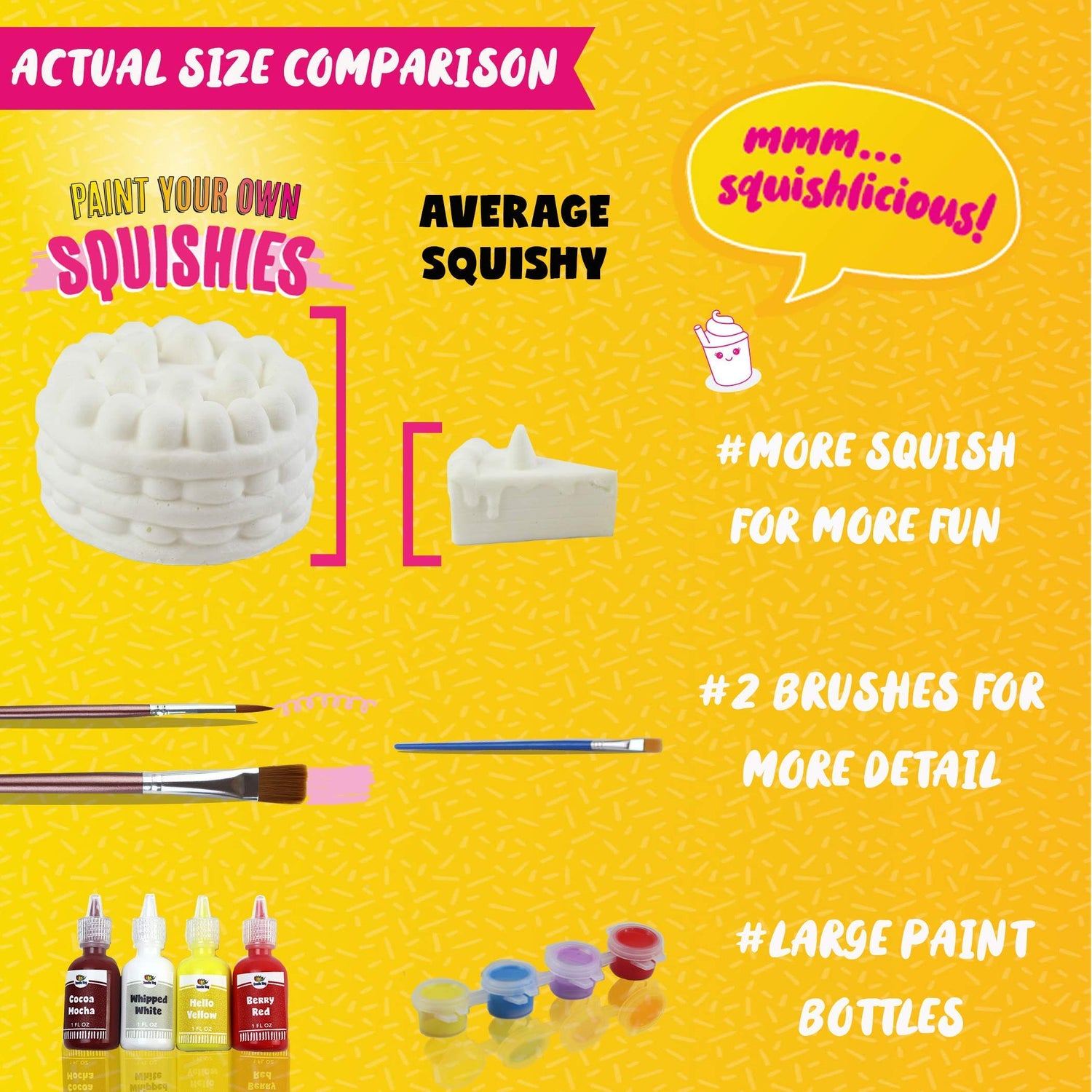 DOODLE HOG Save 10% on Rainbows & Awesomeness Squishies DIY Kit & Dessert Paint Squishies Kit. DOODLE HOG