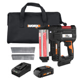 Worx WX840L 20V Power Share Cordless 18 Gauge Nail & Staple Gun WORX