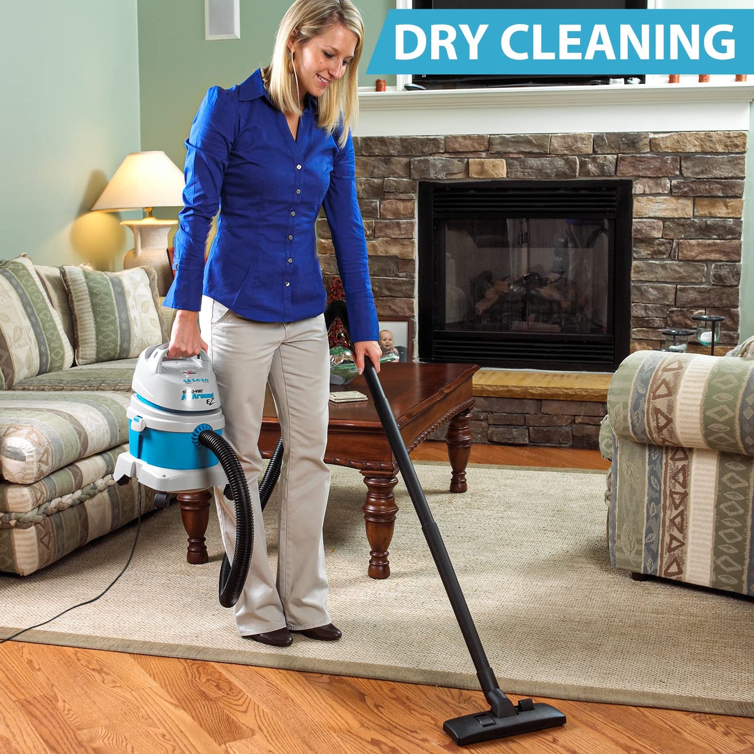 Shop-Vac 1.5 Gallon 2.0 Peak HP All Around EZ Wet/Dry Vacuum, Portable Compact Shop Vacuum, 3 in 1 Function with Wall Bracket & Multifunctional Shop-Vac