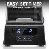 Tryes Rock Tumbler Kit Adults - Rock Polisher Tumbler with Noise Reduction Cover, Speed&Timer Control, Includes 4 Polishing Grits, Rough Gemstones, Tryes