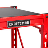 Craftsman 2-Shelf 3-Foot Tall Stackable Tool Chest Depth Storage Rack, 2-Pack, Red Craftsman