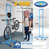 4 Bike Storage Rack Garage(Max 240lbs), Freestanding Gravity Bicycle Rack with Fully Adjustable Arms, Drill-free, Vertical Bike Floor Stand for Gioventù