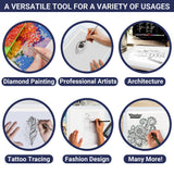 LED Tracing Light Box, Ultra Thin Light Pad with Adjustable Brightness. Comes with USB Cable, Adapter, Tracing Paper, Clip. Light Table Drawing Pad, Dasher Products