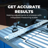 Kreg DB210 Foreman Pocket-Hole Machine - Automatic Pocket-Hole Jig System - Extremely Easy to Set Up & Use - Build with Twice the Speed & Half the KREG