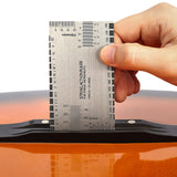 MIECOO 9PCS Guitar Luthier Repair Tool Kit Includes Guitar Fret Leveling Sanding Beam Leveler, Guitar Fret Crowning File, String Action Ruler Gauge, MIECOO MIECOO