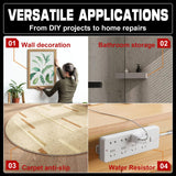 3M Double Sided Tape Heavy Duty 10FT,Double Sided mounting Tape for Walls,3M vhb Strong Double Sided Tape Heavy Duty for Car, ED Strip Light, tapify