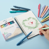 Mr. Pen- Retractable Gel Pens, 12 Pack, Fast Dry, Gel Pens Fine Point 0.7mm, Retractable Pens, Cute Pens, Gel Ink Pens, Aesthetic Pens for Mr. Pen