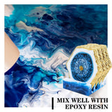 White Epoxy Resin Pigment Paste - 3.4 fl.oz / 100ml High Concentrated White Resin Dye Paste for Resin Ocean Waves, Cells, Lacing, UV Resin - Opaque DecorRom