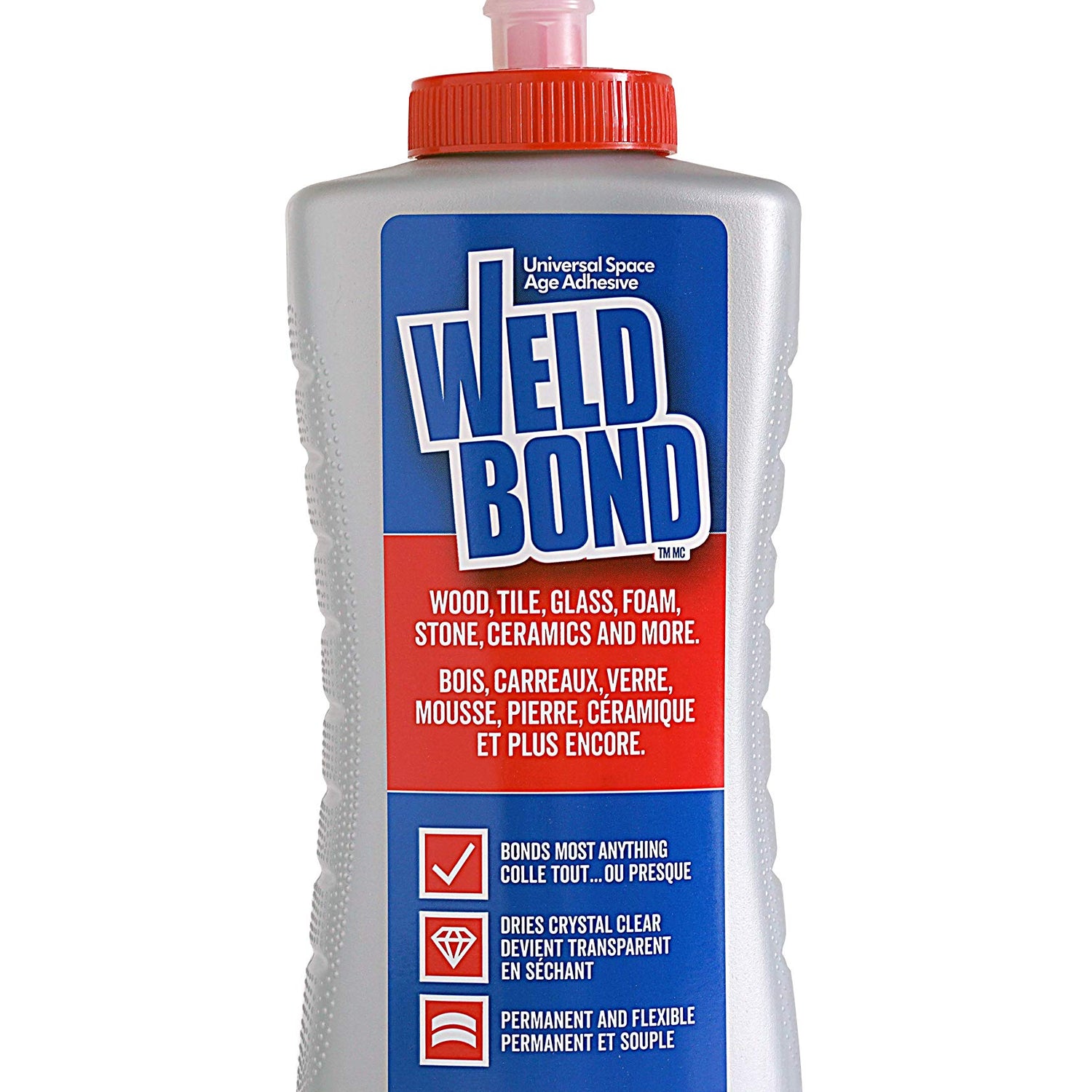 Weldbond Multi-Surface Adhesive Glue, Bonds Most Anything. Use as Wood Glue or on Fabric Glass Mosaic Carpet Ceramic Tile Metal Stone & More. Weldbond