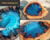 Epoxy Resin Crystal Clear, Food Safe Resin for Bar Table Top, Wood, Art, Jewelry, Super Gloss Resin for Casting, Coating and Art, Mold Casting, Zdspoxy