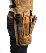 Readywares Waxed Canvas Tool Apron, Carpenter Aprons, Woodworking Aprons Readywares