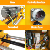 TECHTONGDA Portable Line Boring Machine Line Bore Machine Portable with Control Handle for Excavator Repair XDT50 110V TECHTONGDA