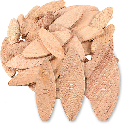 Beechwood Joiner Biscuits Number 0, 10, 20 Wood Joining Biscuits Woodworking Biscuits Assorted Beech Wood Chips for Crafting Woodworking (300)