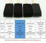 Fewanland 1" Foam Brush Value Pack 96pcs FEWANLAND