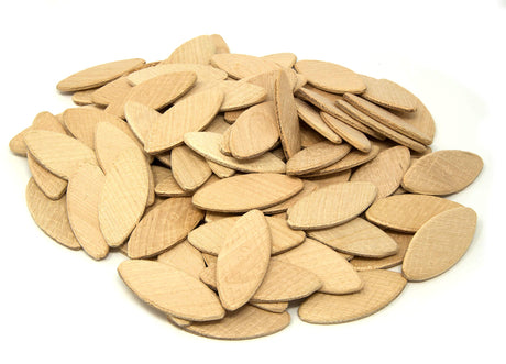 WEN 20 Birch Wood Biscuits for Woodworking, 100 Pack (JN122B) WEN