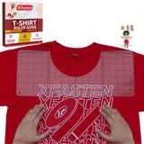 XFasten Tshirt Ruler Guide for Vinyl Alignment 17 Inch T Shirt Ruler Guide Centering Ruler, Shirt Ruler for Heat Press and Cricut, Shirt Measurement XFasten