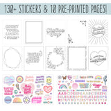 STMT D.I.Y. Artist Stationery Set, Art Journal Kit, Watercolor Kit, DIY Journaling Set for Girls Ages - 8+ STMT