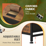 WLIVE 9-Drawer Dresser, Fabric Storage Tower for Bedroom, Hallway, Closet, Tall Chest Organizer Unit with Fabric Bins, Steel Frame, Wood Top, Easy WLIVE