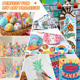 48 Colors Acrylic Paint Pens, Dual Tip Acrylic Paint Markers with Brush Tip and Fine Tip, Acrylic Pens for Rock Painting, Wood, Canvas, Stone, Glass, TANMIT