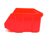 MaxWorks 80694 30-Bin Wall Mount Parts Rack/Storage for your Nuts, Bolts, Screws, Nails, Beads, Buttons, Other Small Parts,Blue and Red MaxWorks