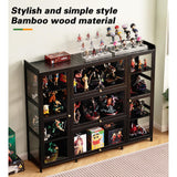 MXBCTMM Display Cases for Collectibles Acrylic Display case Glass Display Cabinet Curio Cabinet Figure Display case Cabinet China Cabinet Storage MXBCTMM