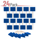 Bates- Foam Paint Brushes, 3 Inch, 24 Pack, Blue, Foam Brush, Sponge Brush, Sponge Brushes for Painting, Sponge Paint Brush, Foam Brushes for Bates Choice