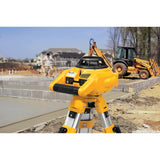 DEWALT Rotary Laser Level Kit, Indoor/Outdoor Survey Laser Transit (DW074KD), Black DEWALT