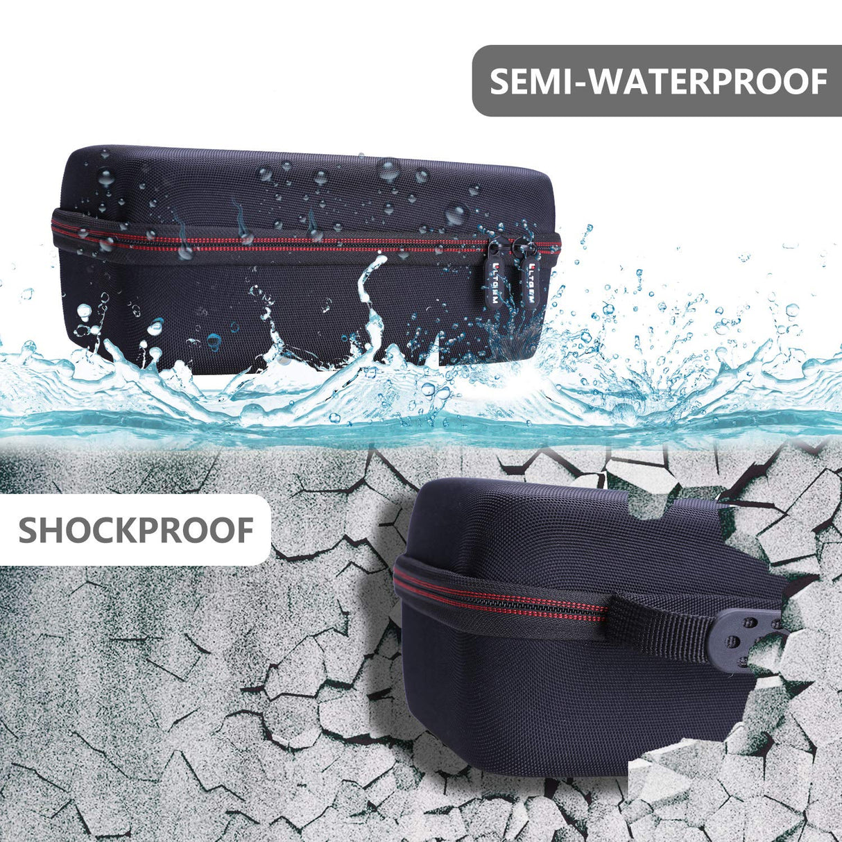 LTGEM Hard Carrying Case for Cricut EasyPress Mini Heat Press - Travel Protective Storage Bag LTGEM