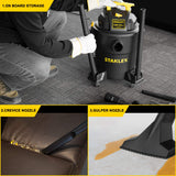 Stanley - SL18116P Wet/Dry Vacuum, 6 Gallon, 4 Horsepower Black Stanley